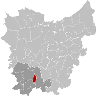 Localisation de Horebeke