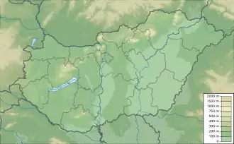 carte : Géographie de la Hongrie