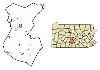 Localisation de Dudley