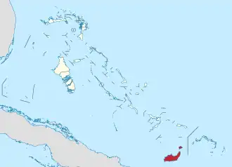 Localisation de District d'Inagua