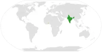 Inde et Togo
