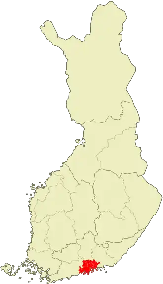 Uusimaa de l'Est