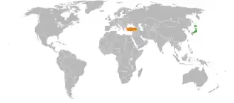 Japon et Turquie