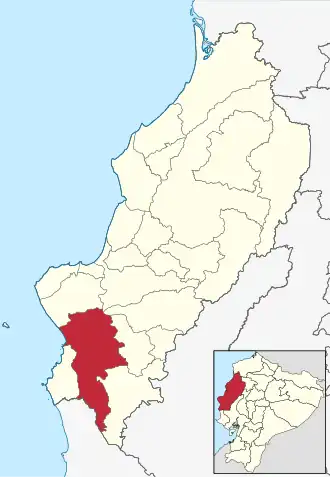Localisation de Canton de Jipijapa