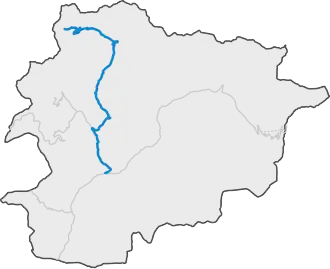 Image illustrative de l’article Route principale 3 (Andorre)