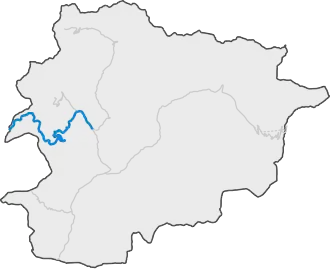 Image illustrative de l’article Route principale 4 (Andorre)