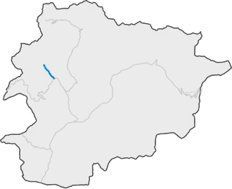 Image illustrative de l’article Route principale 5 (Andorre)