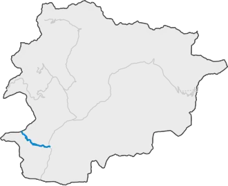 Image illustrative de l’article Route principale 6 (Andorre)