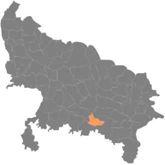 Localisation de District de Kaushambi कौशाम्बी ज़िला