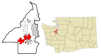 Localisation de Bremerton