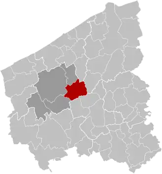 Localisation de Kortemark