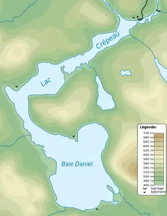 Image illustrative de l’article Lac Crépeau (Saint-Zénon)