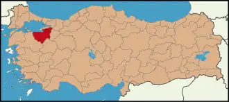 Localisation de Bursa