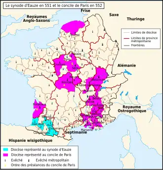 Image illustrative de l’article Concile de Paris (553)