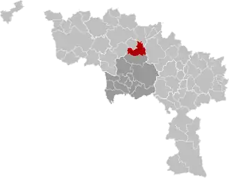 Localisation de Lens