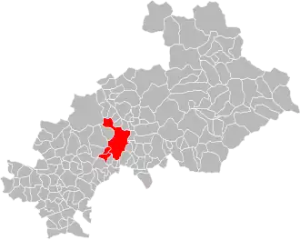 Localisation de Communauté d'agglomération du Gapençais