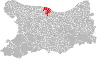 Localisation de Communauté de communes Cœur de Nacre