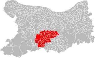 Localisation de Communauté de communes Cingal-Suisse Normande