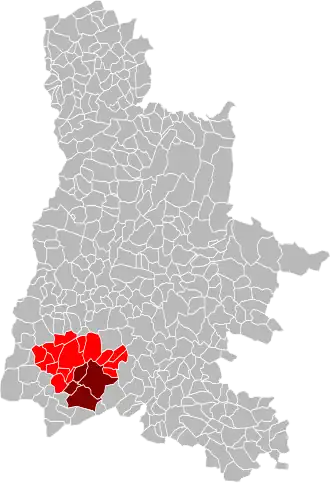 Localisation de Communauté de communes Enclave des Papes Pays de Grignan
