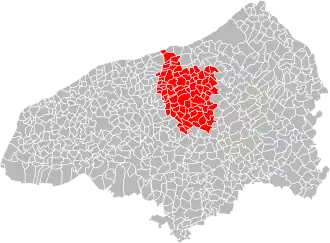 Localisation de Communauté de communes Terroir de Caux