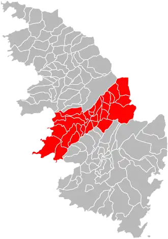 Localisation de Communauté de communes de la Pieve de l'Ornano et du Taravo