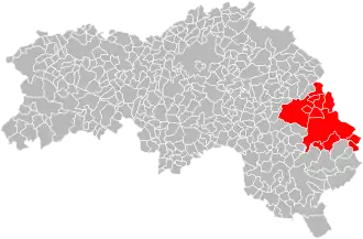 Localisation de Communauté de communes des Hauts du Perche