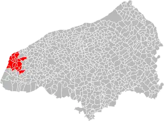 Localisation de Communauté de communes du canton de Criquetot-l'Esneval
