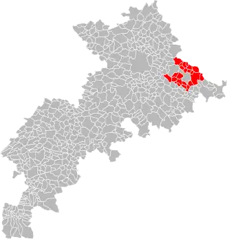 Localisation de Communauté de communesCœur Lauragais
