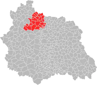 Localisation de Communauté de communes Combrailles Sioule et Morge