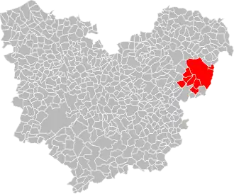 Localisation de Communauté de communes Epte-Vexin-Seine