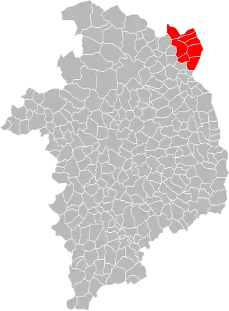 Localisation de Communauté de communes Haut-Berry - Val de Loire