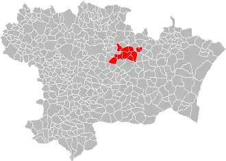 Localisation de Communauté de communes du Piémont d'Alaric