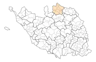Localisation de Terres-de-Montaigu