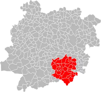 Localisation de Agglomération d'Agen