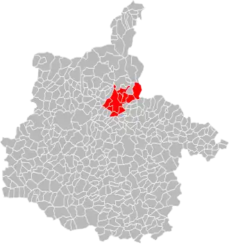 Localisation de Communauté d'Agglomérationde Charleville-MézièresCœur d'Ardenne