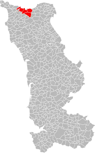Localisation de Communauté urbaine de Cherbourg