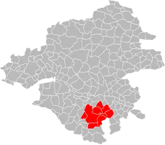 Localisation de Grand Lieu Communauté
