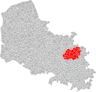 Localisation de Communauté d'agglomération de Lens-Liévin
