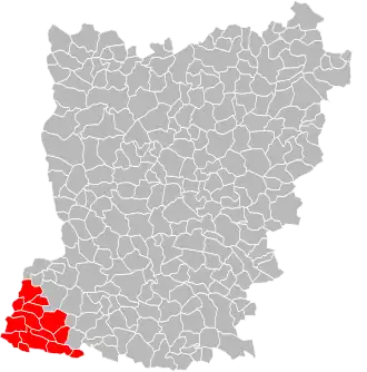 Localisation de Communauté de communes de Saint-Aignan - Renazé