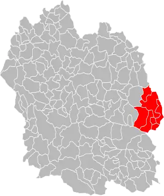 Localisation de Communauté de communes de Villefort
