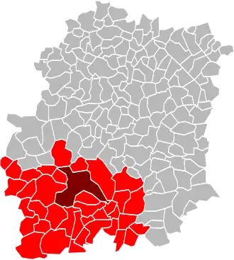 Localisation de Communauté d'agglomération de l'Étampois Sud-Essonne