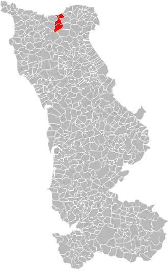 Localisation de Communauté de communes de la Saire