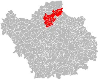 Localisation de Communauté de communesde la Région d'Arcis-sur-Aube