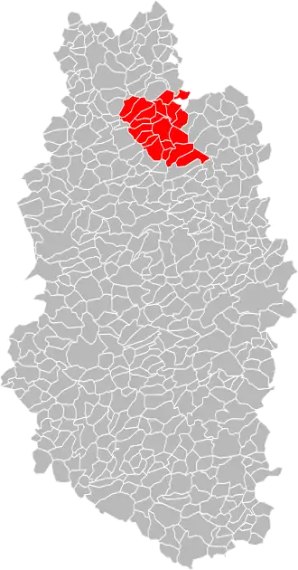 Localisation de Communauté de communes de la Région de Damvillers