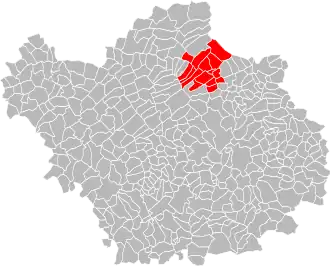 Localisation de Communauté de communes de la Région de Ramerupt