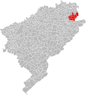 Localisation de Communauté de communes des Balcons du Lomont