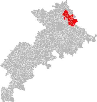 Localisation de Communauté de Communesdes Coteaux du Girou