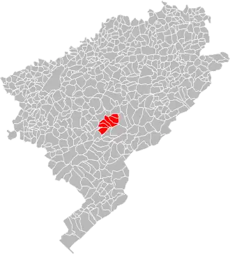Localisation de Communauté de communes des Premiers sapins