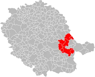 Localisation de Communauté de communes Val et Plateau Mont-de-Lacaune