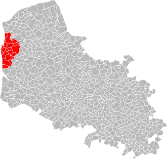 Localisation de Communauté d’agglomérationdu Boulonnais